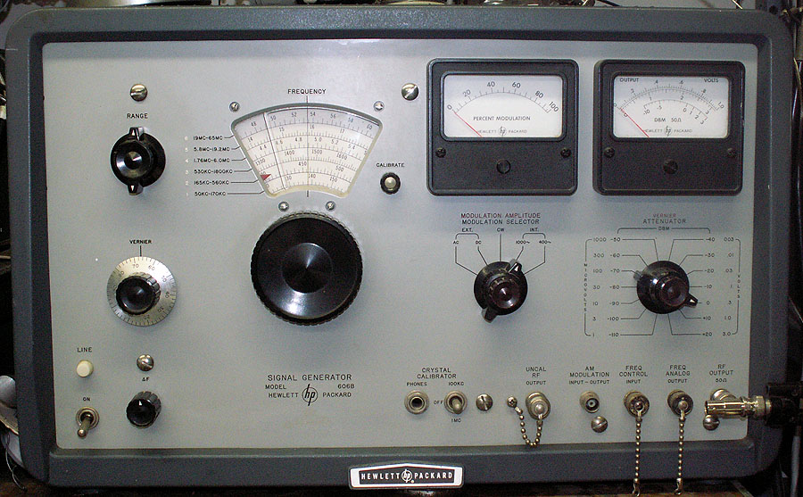Hewlett Packard 606B RF Generator