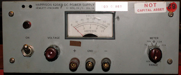 Hewlett Packard / Harrison 6260B DC Power Supply