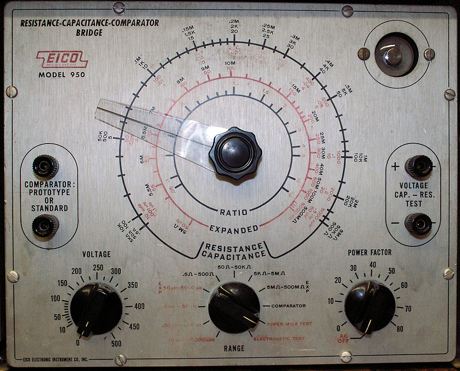 EICO 950 Resistance Capacitance Comparator Bridge