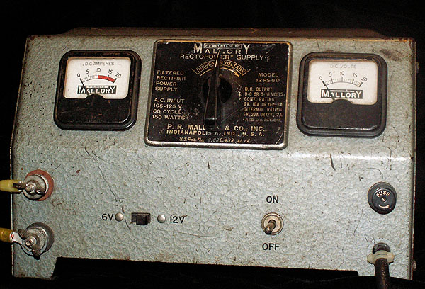 Mallory Rectopower Supply