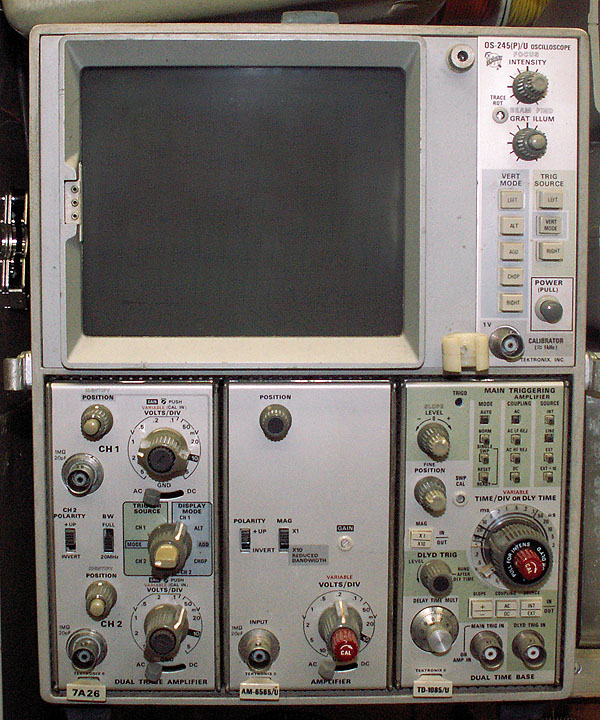 Tektronix OS-245(P)/U AN/USM-281C Oscilloscope (Tektronix 7603N11S) 