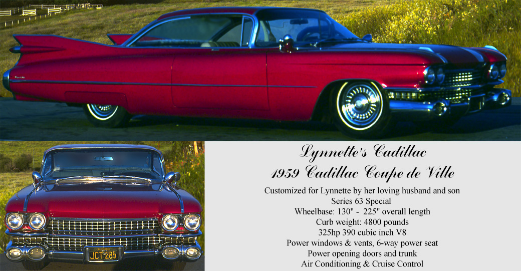 Mom's custom 1959 Cadillac - what a paint job!