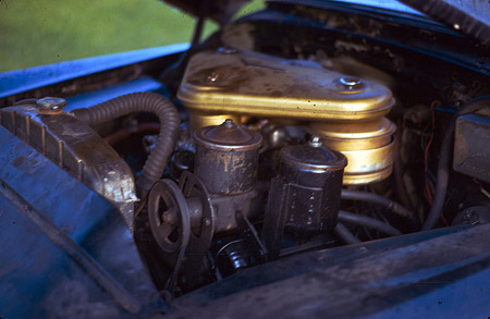 1953 Olds with 1957 Eldorado engine dual quads
