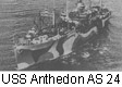 USS Anthedon AS 24