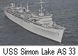 USS Simon Lake AS 33